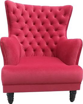 Кресло Квин 950х850х1150 мм красный