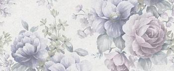 Плитка Декор GARDEN №1 серый цветы 20х50см 1,3кв.м. 13шт; Golden Tile, 6М2151