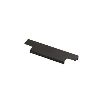 Ручка мебельная торцевая 150 мм матовый черный; RT-001-150 BL