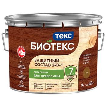 Защитный Состав 2-в-1 BIOTEKS Тик 9л; ТЕКС