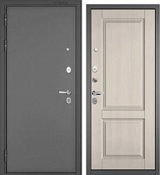 Дверь металлическая Мастино TRUST MASS 1 860 R Графит букле/Ларче бьянко; Бульдорс