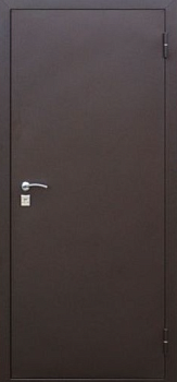 Дверь металлическая Грань-1 860х2050мм L 1,2мм метелл/металл; 1замок