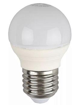 Лампа светодиодная LED smd P45 5Вт 840 E27; ЭРА, Б0017220
