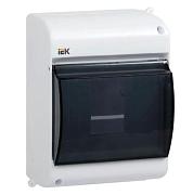 Бокс навесной КМПн 2/4 пластик IP 30 с крышкой; IEK