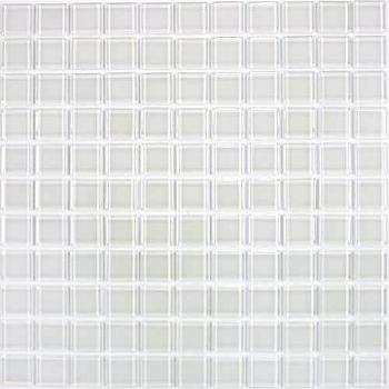 Мозаика стеклянная WHITE GLASS 4х25х25 30х30