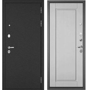 Дверь металлическая Мастино TRUST MASS 0 960 R Антрацит букле/дуб белый скандинавский; Бульдорс