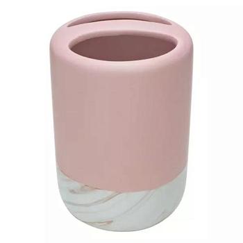 Стакан для зубных щеток TRENDY розовый керамика; FORA, FOR-TR042