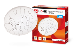 Светильник LED DECO ОРИОН настенно-потолочный 36Вт 4000K 2340Лм 380х55мм; IN HOME, 4690612025070