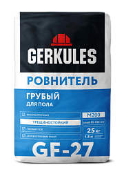 Грубый ровнитель для пола GF-27 25 кг/56; ГЕРКУЛЕС