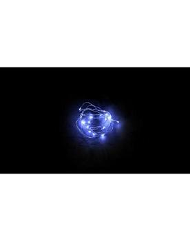 Электрогирлянда Роса 2 м/20 ламп LED синий CL570 батарейки; FERON, 32367