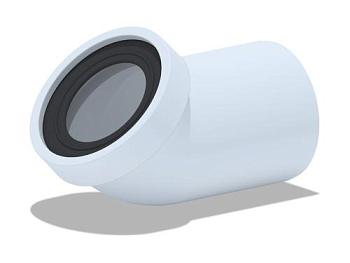 Труба фановая d 110 мм 45°; АниПласт,W4220