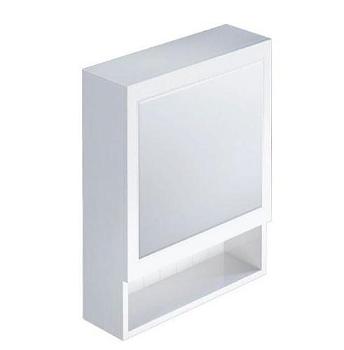 Зеркало-шкаф для ванной комнаты Magellan 50 бел.глян, ЛДСП 75х50х20см с полкой;Milardo,MAG5000M99