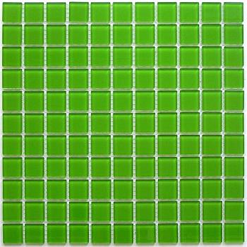 Мозаика стеклянная GREEN GLASS 4х25х25 30х30