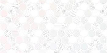 Декор BOLLE белые круги 24,9х50 см; Уралкерамика, DWU09BOL001