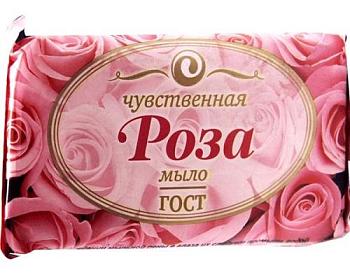 Мыло туалетное Екат. 150 г Чувственная роза флоу-пак