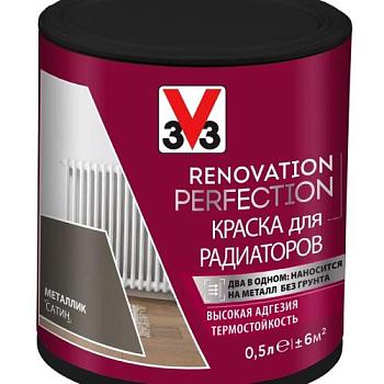 Краска для радиаторов RENOVATION PERFECTION-МЕТАЛЛИК 0,5 л