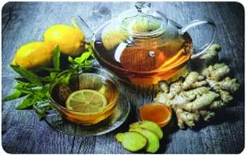 Коврик для кухни Имбирный чай 45х75 см; SUNSTEP