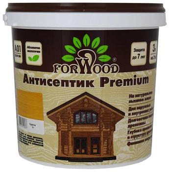 Антисептик на водной основе ВДПФ-1601 FORWOOD орегон 3л; РАДУГА