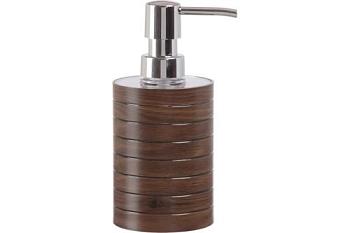 Дозатор для жидкого мыла настольный пластик Wood; 432-03