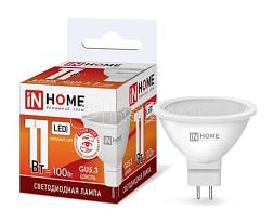 Лампа светодиодная LED JCDR VC 11Вт 230В GU5.3 6500К 820Лм; IN HOME, 4690612024745
