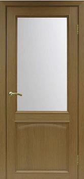 Полотно дверное Тоскана_602.21.90 эко-шпон орех классик NL-LACчерный/ОФ2 МДФ-багет