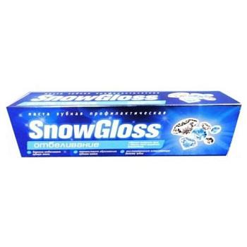 Паста зубная SnowGloss 100 мл Отбеливающая