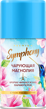 Освежитель воздуха Symphony Premium 250 мл автоматик сменный баллон Чарующая магнолия