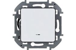 Выключатель 1-кл. с подсветкой Inspiria белый; Legrand 673610