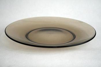 Тарелка десертная стекло 20 см BASILIPO дымка; 62072/65308
