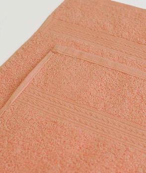 Полотенце махровое 40х70 см Маруся розовый персик; 716035