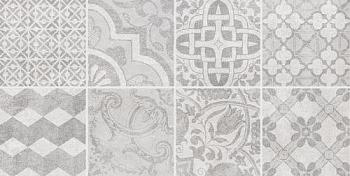Декор Bastion с пропилами мозаика серый 20х40 см; Ceramica Classic, 08-03-06-453