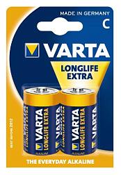 Батарейка Varta 4114 Longlife Extra LR14 BL-2