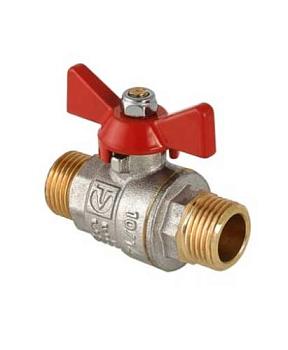 Кран шаровой d 25 (1) мм нар/нар бабочка; I-TECH