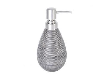 Дозатор для жидкого мыла настольный керамика хром матовый Brushy; 870-02