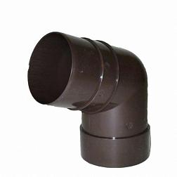 Колено Docke PREMIUM d 85х72С° мм пластик шоколад