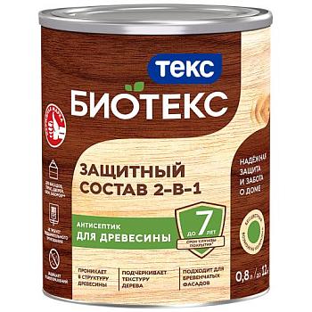 Защитный Состав 2-в-1 BIOTEKS бесцветный 0,8л; ТЕКС