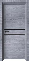 Полотно дверное Экошпон WOOD2 Грэй ПГ 800мм
