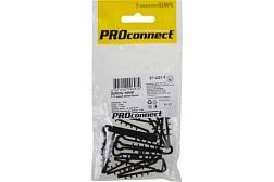 Дюбель-хомут 5-10 черный, прямоугольный (10 шт/уп); PROconnect, 07-4621-9