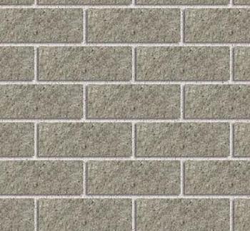 Кирпич бетонный облицовочный М150 250х120х88мм, серый, рваный камень БКЖБИ 400шт/паллет