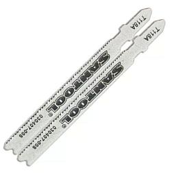Пилки для лобзика по металлу T118В 75 мм 2 шт; SANTOOL, 030407-009