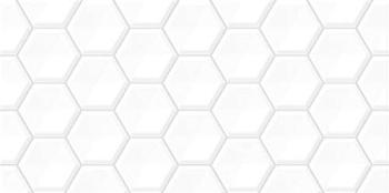 Плитка Bilbao белый рельеф 24,9х50х8,5см 1,37кв.м. 11шт; Alma Ceramica, TWU09BLB010
