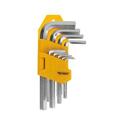 Набор ключей имбусовых NEX 1.5-10 9 шт.; KRANZ, KR-12-5215