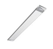 Обогреватель инфракрасный электрический 20 м2 1кВт серебристый; Zilon, IR-1.0SN4