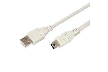 Кабель USB mini USB-USB A 3 м серый; REXANT, 18-1136