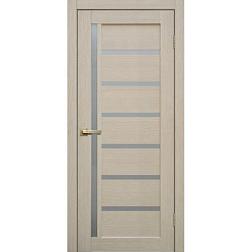 Полотно дверное Fly Doors 3D Микрофлекс L21 ясень матовое стекло 800мм; Сибирь Профиль