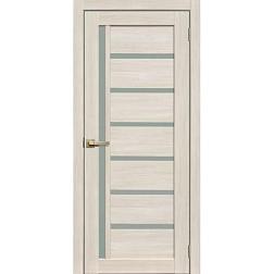 Полотно дверное Fly Doors 3D Микрофлекс L21 бьянко матовое стекло 700мм; Сибирь Профиль