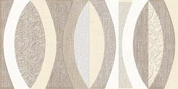 Декор Элегия бежевая с рис 20х40х0,8см; N-CERAMICA, 08-03-23-501
