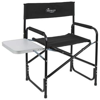 Кресло директорское с откидным столиком PREMIER, цвет чёрный мах до 120кг; 6630304