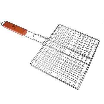 Решетка-гриль универсальная 20х26 см плоская; Grillboom, 333-823