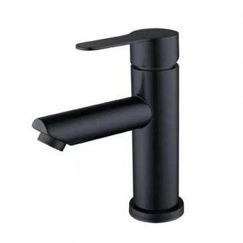 Смеситель для раковины CULTO FERRO BLACK черный; WB01FRB